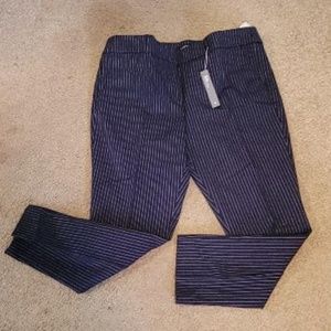 LOFT Pinstripe Skinny Pants in Marisa Fit